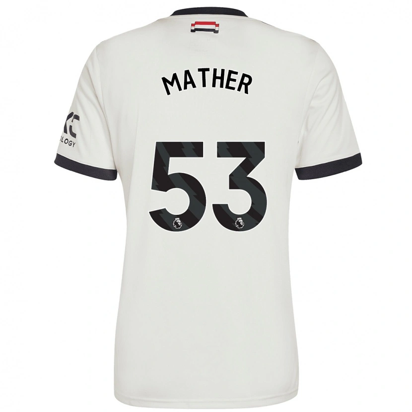 Danxen Kinder Sam Mather #53 Cremeweiß Ausweichtrikot Trikot 2024/25 T-Shirt Schweiz