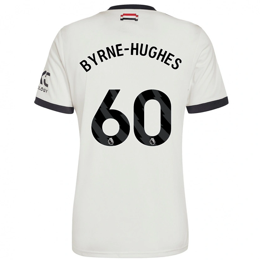 Danxen Kinder Cameron Byrne-Hughes #60 Cremeweiß Ausweichtrikot Trikot 2024/25 T-Shirt Schweiz