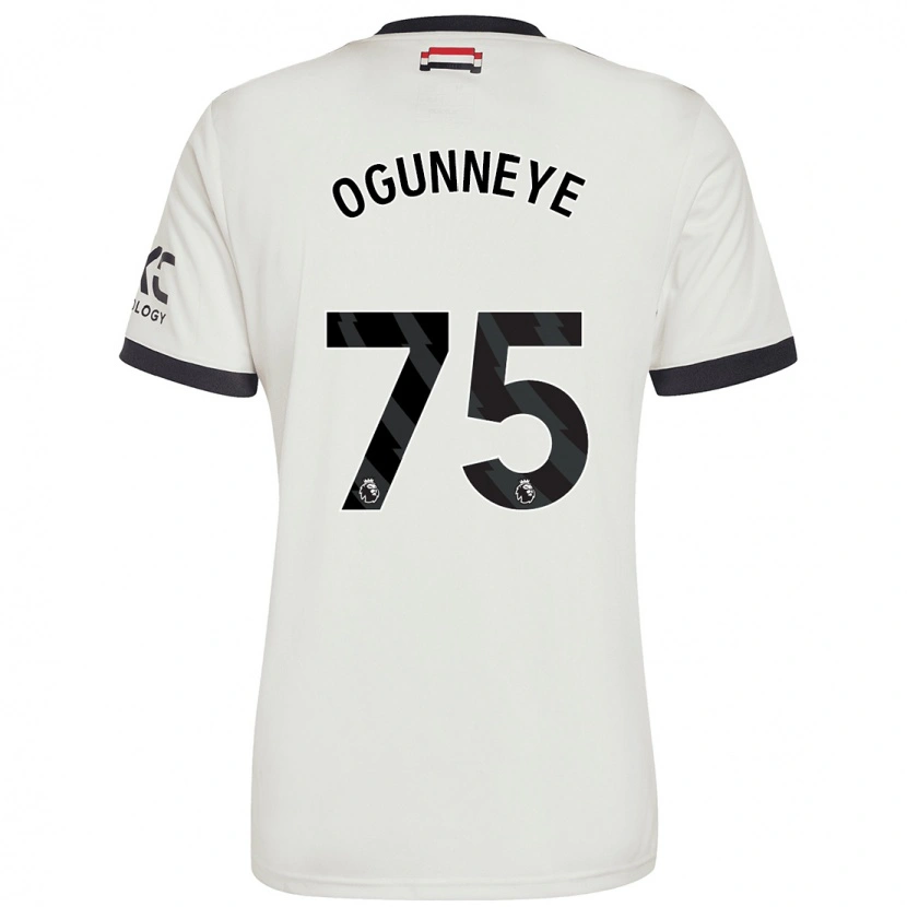 Danxen Kinder Habeeb Ogunneye #75 Cremeweiß Ausweichtrikot Trikot 2024/25 T-Shirt Schweiz