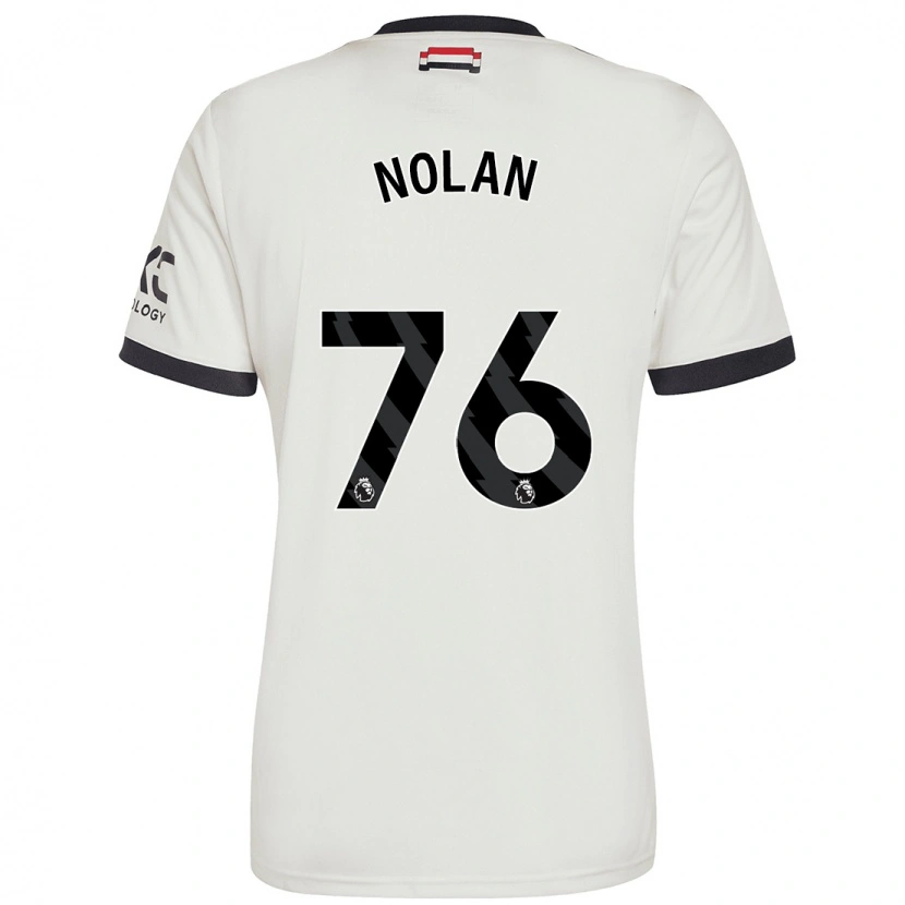 Danxen Kinder James Nolan #76 Cremeweiß Ausweichtrikot Trikot 2024/25 T-Shirt Schweiz