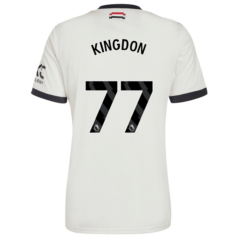 Danxen Kinder Jack Kingdon #77 Cremeweiß Ausweichtrikot Trikot 2024/25 T-Shirt Schweiz