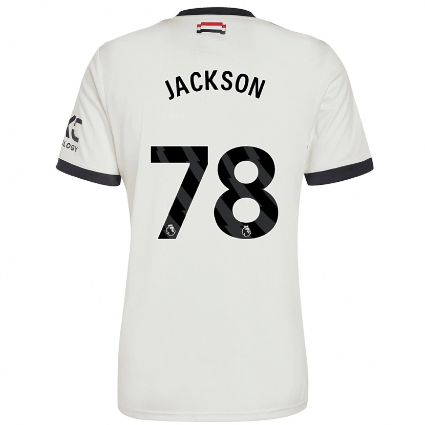 Danxen Kinder Louis Jackson #78 Cremeweiß Ausweichtrikot Trikot 2024/25 T-Shirt Schweiz