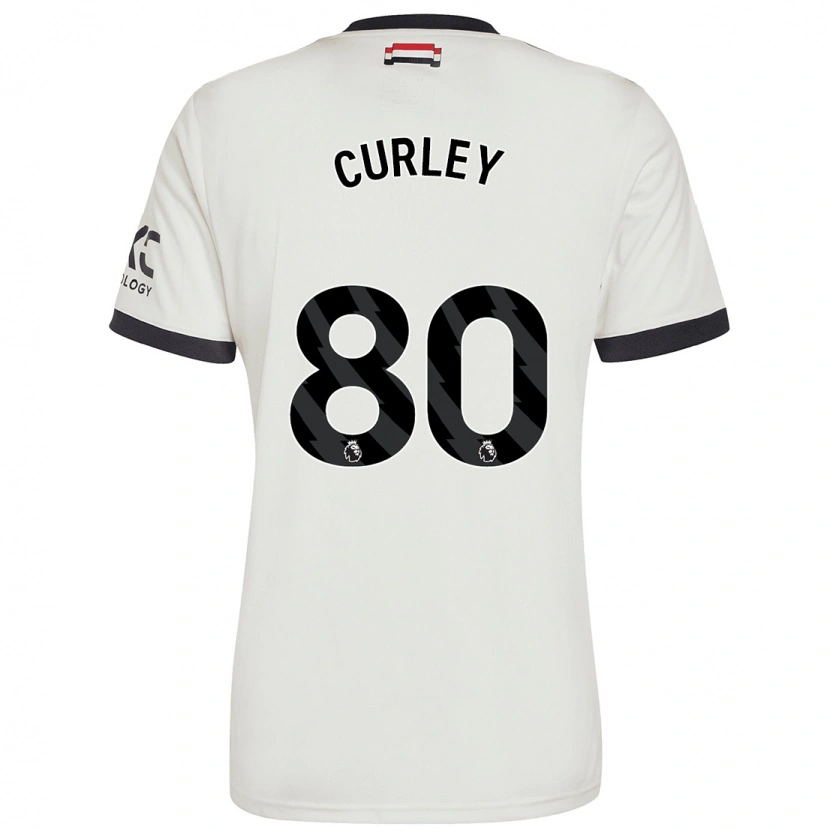 Danxen Kinder Ruben Curley #80 Cremeweiß Ausweichtrikot Trikot 2024/25 T-Shirt Schweiz