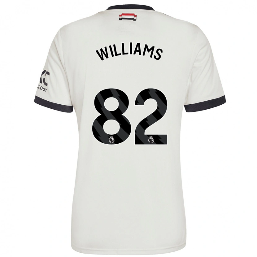 Danxen Kinder Ethan Williams #82 Cremeweiß Ausweichtrikot Trikot 2024/25 T-Shirt Schweiz