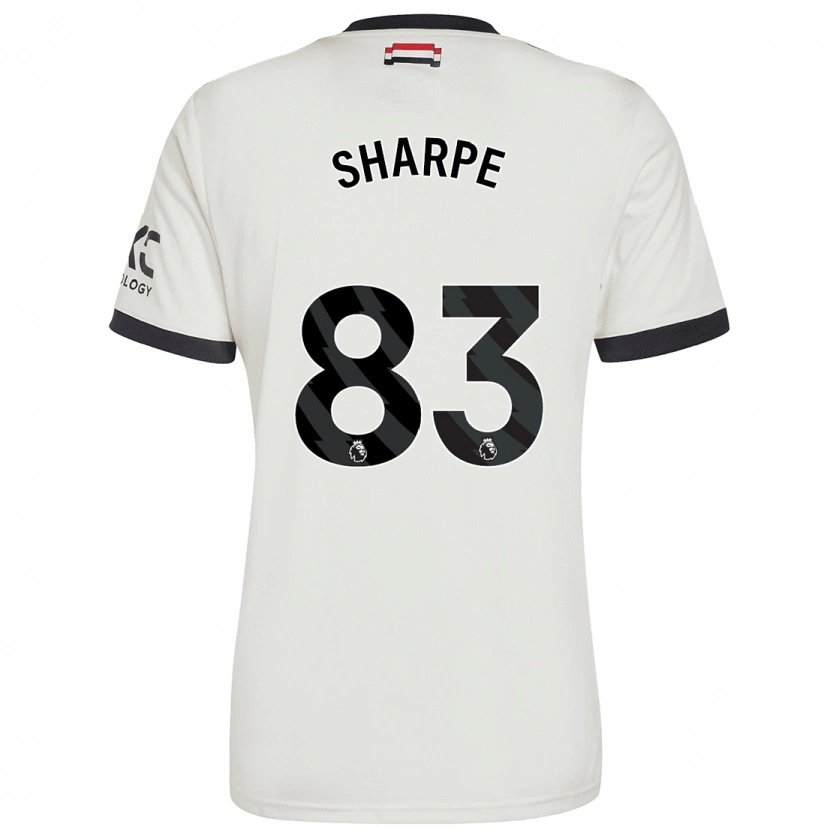 Danxen Kinder Malachi Sharpe #83 Cremeweiß Ausweichtrikot Trikot 2024/25 T-Shirt Schweiz