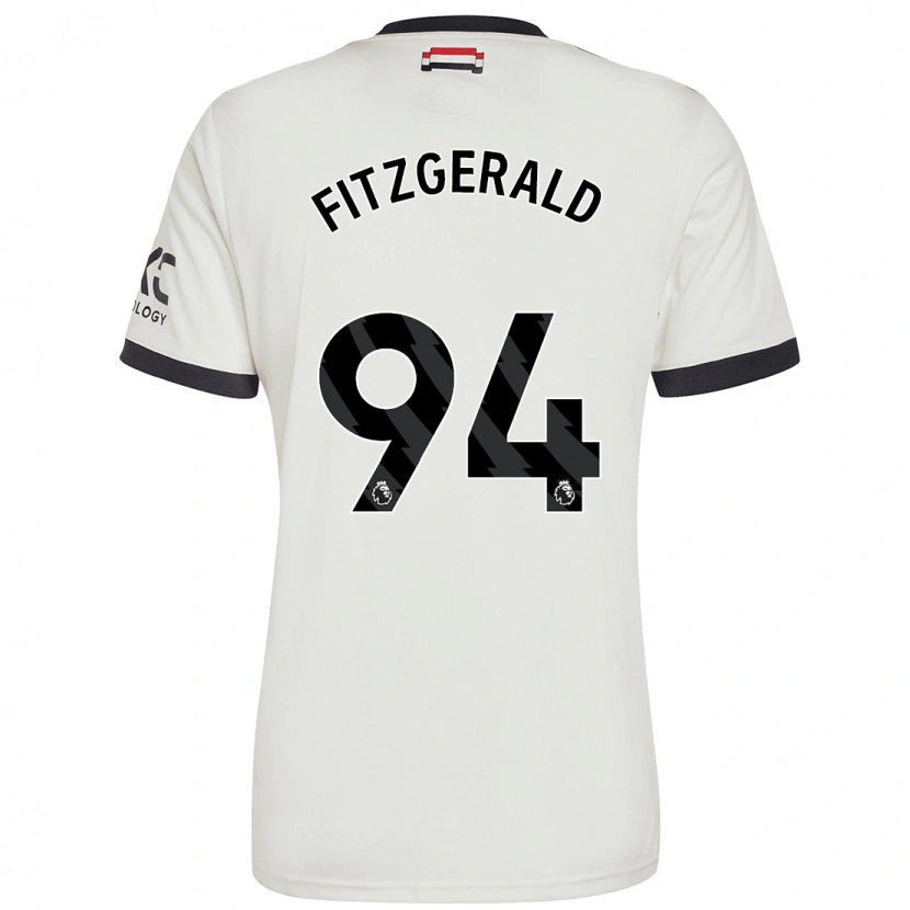 Danxen Kinder Jayce Fitzgerald #94 Cremeweiß Ausweichtrikot Trikot 2024/25 T-Shirt Schweiz