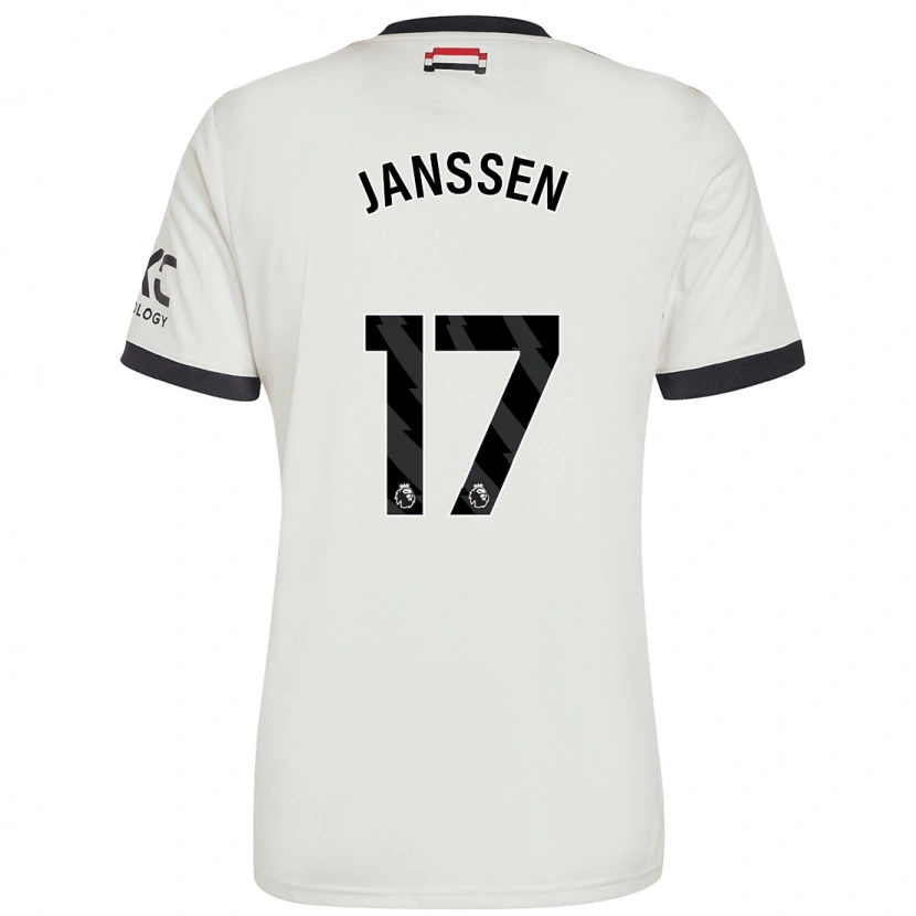 Danxen Kinder Dominique Janssen #17 Cremeweiß Ausweichtrikot Trikot 2024/25 T-Shirt Schweiz