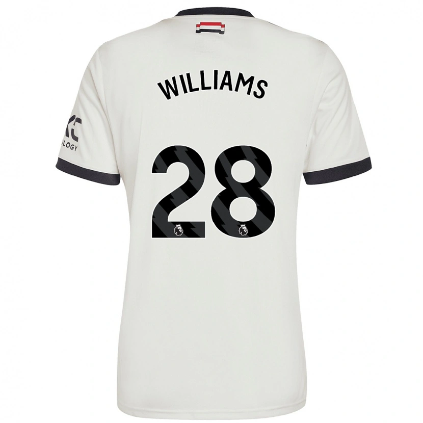 Danxen Kinder Rachel Williams #28 Cremeweiß Ausweichtrikot Trikot 2024/25 T-Shirt Schweiz