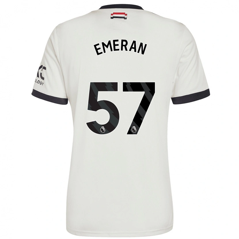 Danxen Kinder Noam Emeran #57 Cremeweiß Ausweichtrikot Trikot 2024/25 T-Shirt Schweiz