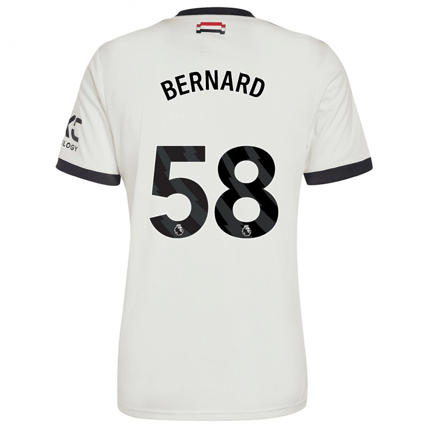 Danxen Kinder Bernard #58 Cremeweiß Ausweichtrikot Trikot 2024/25 T-Shirt Schweiz