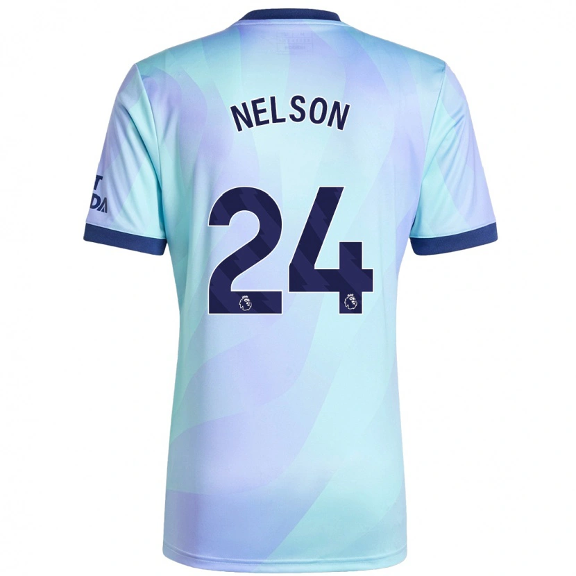 Danxen Kinder Reiss Nelson #24 Aquamarin Ausweichtrikot Trikot 2024/25 T-Shirt Schweiz