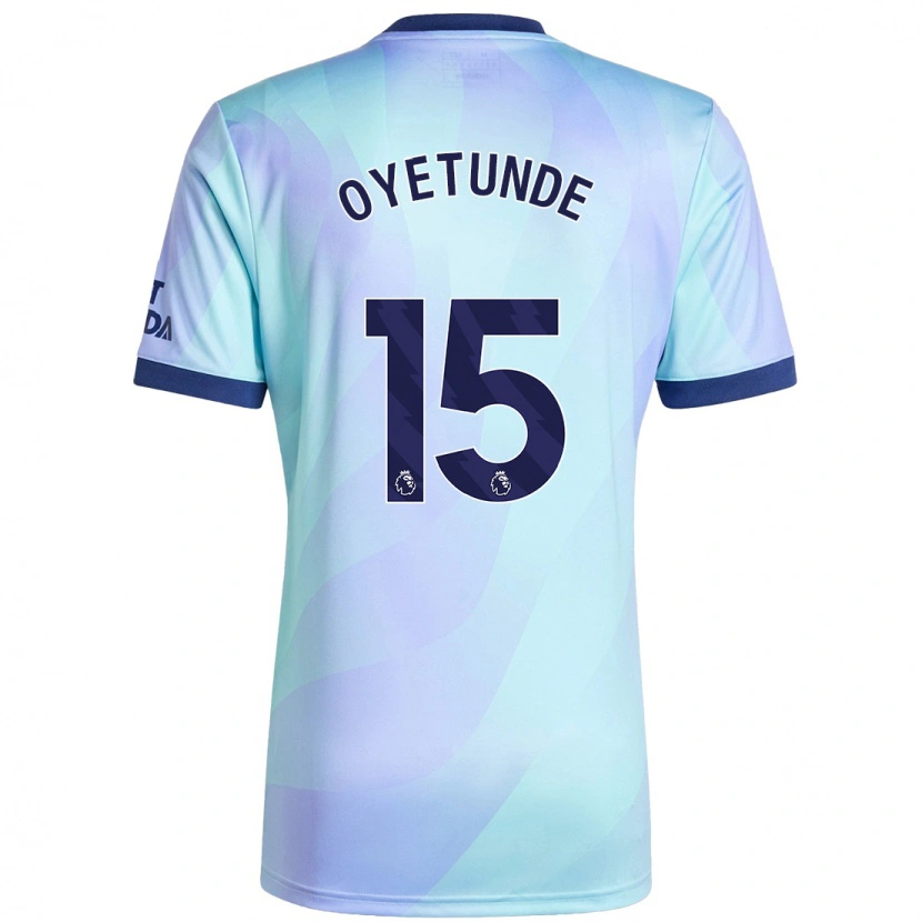 Danxen Kinder Daniel Oyetunde #15 Aquamarin Ausweichtrikot Trikot 2024/25 T-Shirt Schweiz