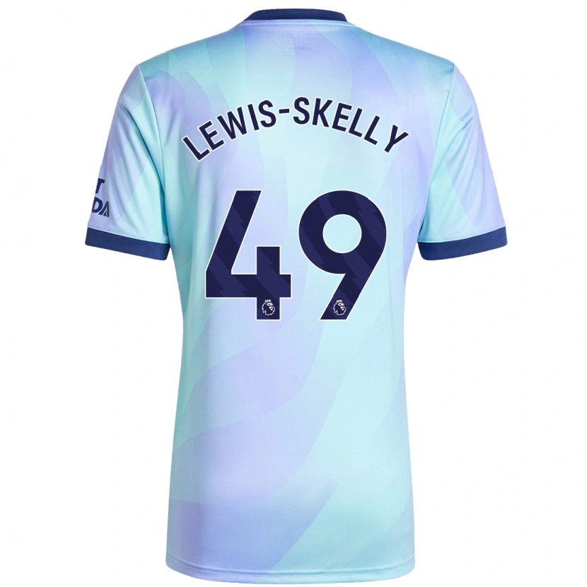 Danxen Kinder Myles Lewis-Skelly #49 Aquamarin Ausweichtrikot Trikot 2024/25 T-Shirt Schweiz