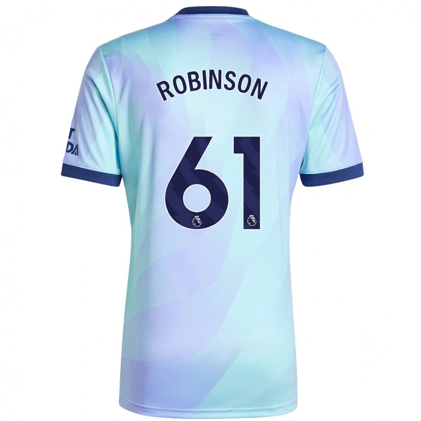 Danxen Kinder Josh Robinson #61 Aquamarin Ausweichtrikot Trikot 2024/25 T-Shirt Schweiz