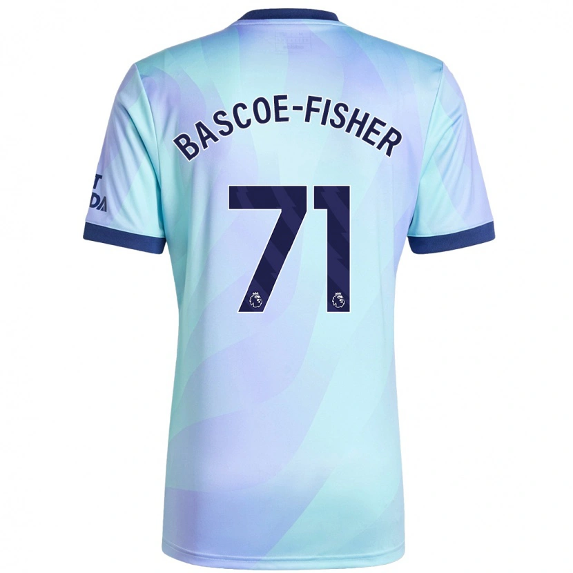 Danxen Kinder Jakai Bascoe-Fisher #71 Aquamarin Ausweichtrikot Trikot 2024/25 T-Shirt Schweiz