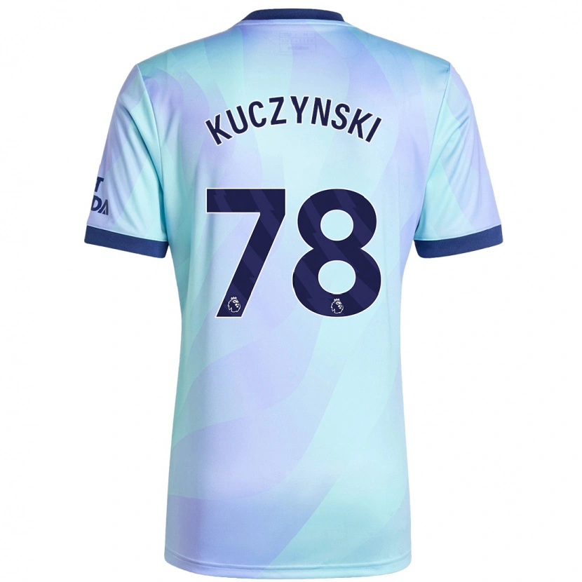 Danxen Kinder Max Kuczynski #78 Aquamarin Ausweichtrikot Trikot 2024/25 T-Shirt Schweiz