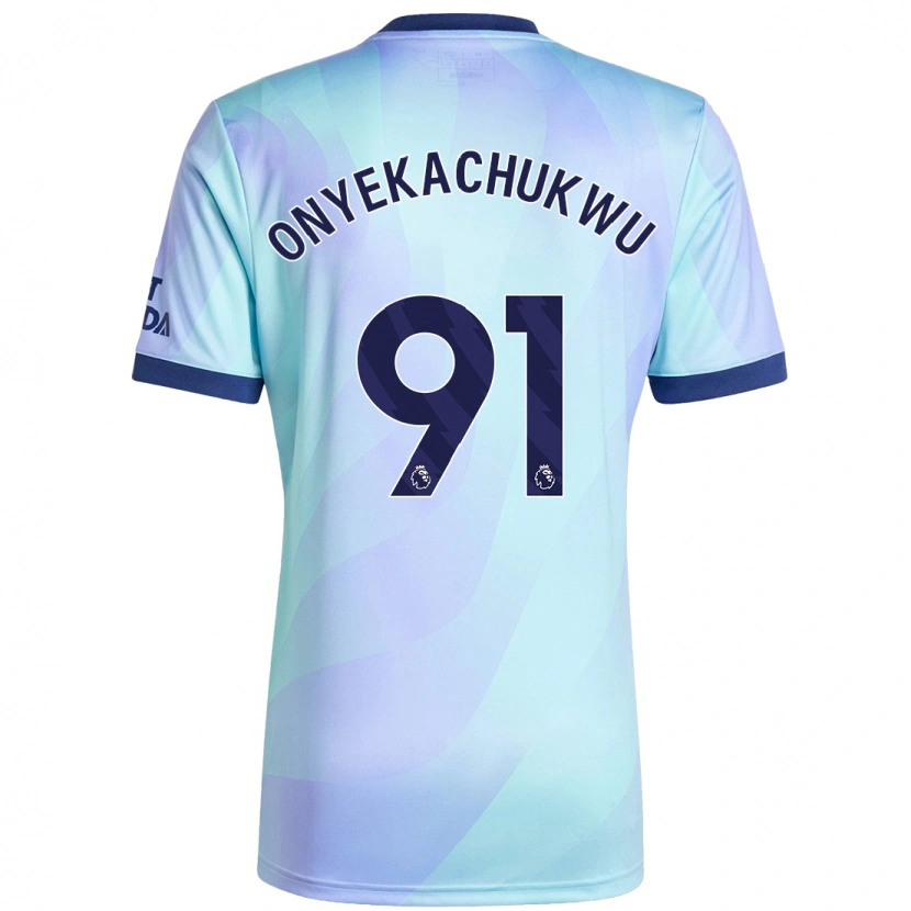 Danxen Kinder Samuel Onyekachukwu #91 Aquamarin Ausweichtrikot Trikot 2024/25 T-Shirt Schweiz