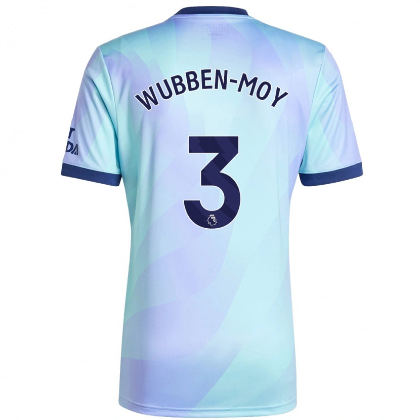 Danxen Kinder Lotte Wubben-Moy #3 Aquamarin Ausweichtrikot Trikot 2024/25 T-Shirt Schweiz