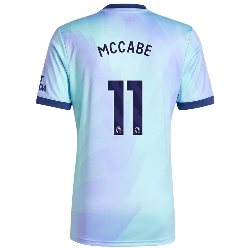 Danxen Kinder Katie Mccabe #11 Aquamarin Ausweichtrikot Trikot 2024/25 T-Shirt Schweiz