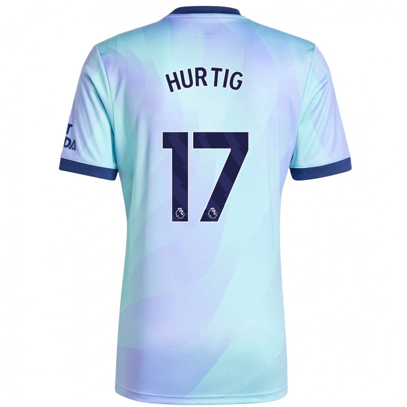 Danxen Kinder Lina Hurtig #17 Aquamarin Ausweichtrikot Trikot 2024/25 T-Shirt Schweiz