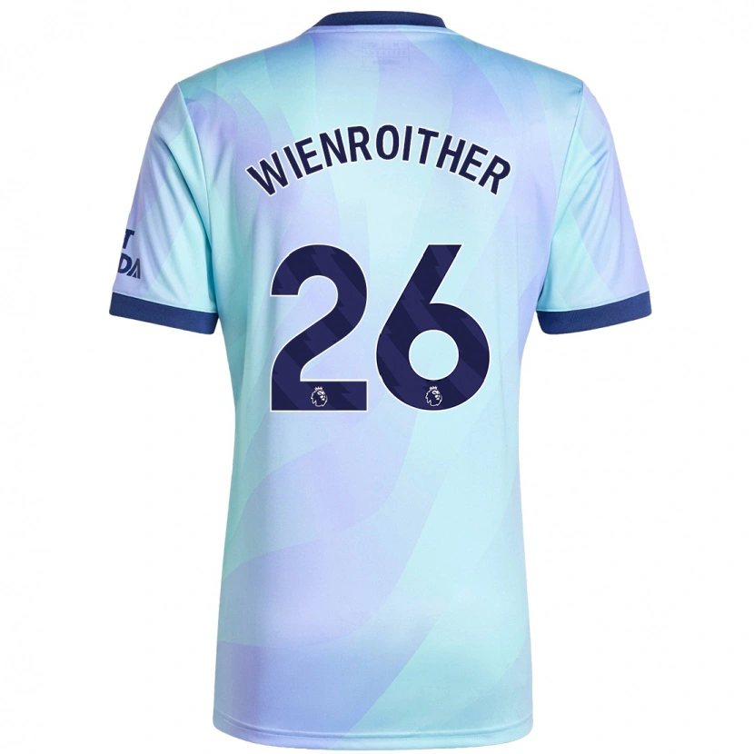 Danxen Kinder Laura Wienroither #26 Aquamarin Ausweichtrikot Trikot 2024/25 T-Shirt Schweiz