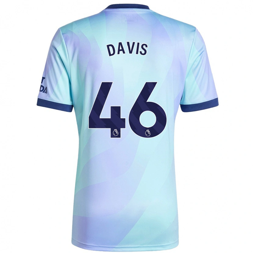 Danxen Kinder Timi Davis #46 Aquamarin Ausweichtrikot Trikot 2024/25 T-Shirt Schweiz