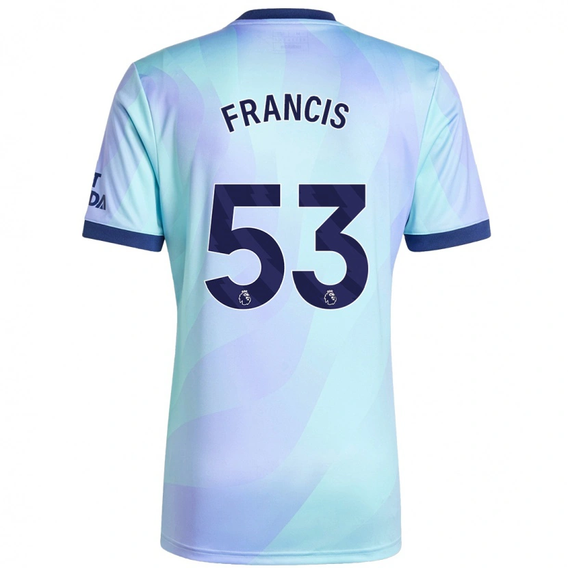 Danxen Kinder Jack Henry-Francis #53 Aquamarin Ausweichtrikot Trikot 2024/25 T-Shirt Schweiz