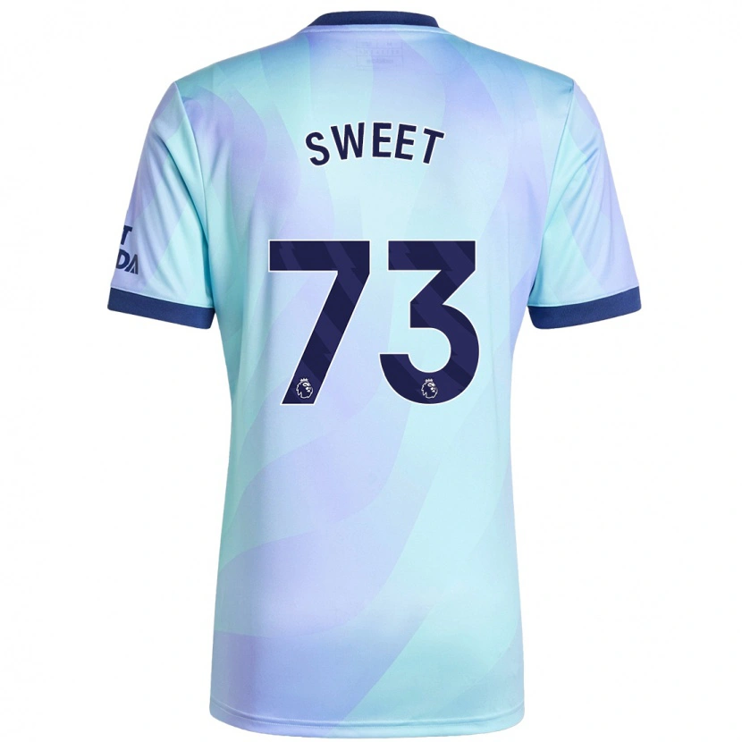 Danxen Kinder James Sweet #73 Aquamarin Ausweichtrikot Trikot 2024/25 T-Shirt Schweiz