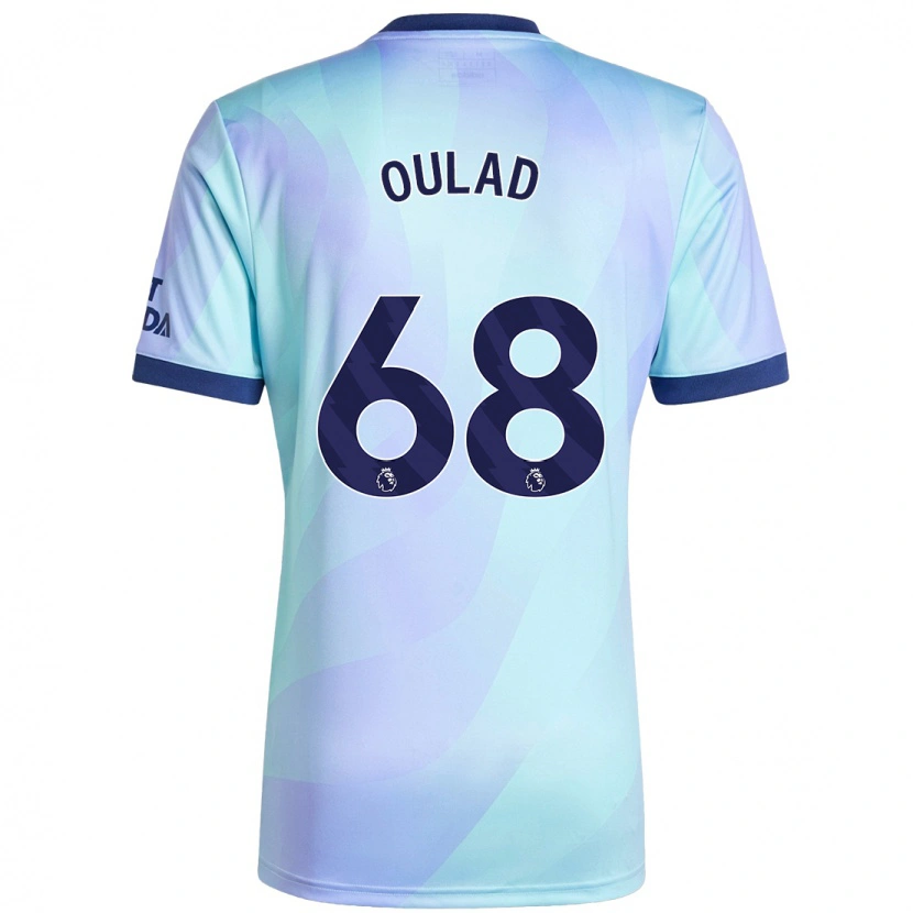 Danxen Kinder Salah-Eddine Oulad M'hand #68 Aquamarin Ausweichtrikot Trikot 2024/25 T-Shirt Schweiz