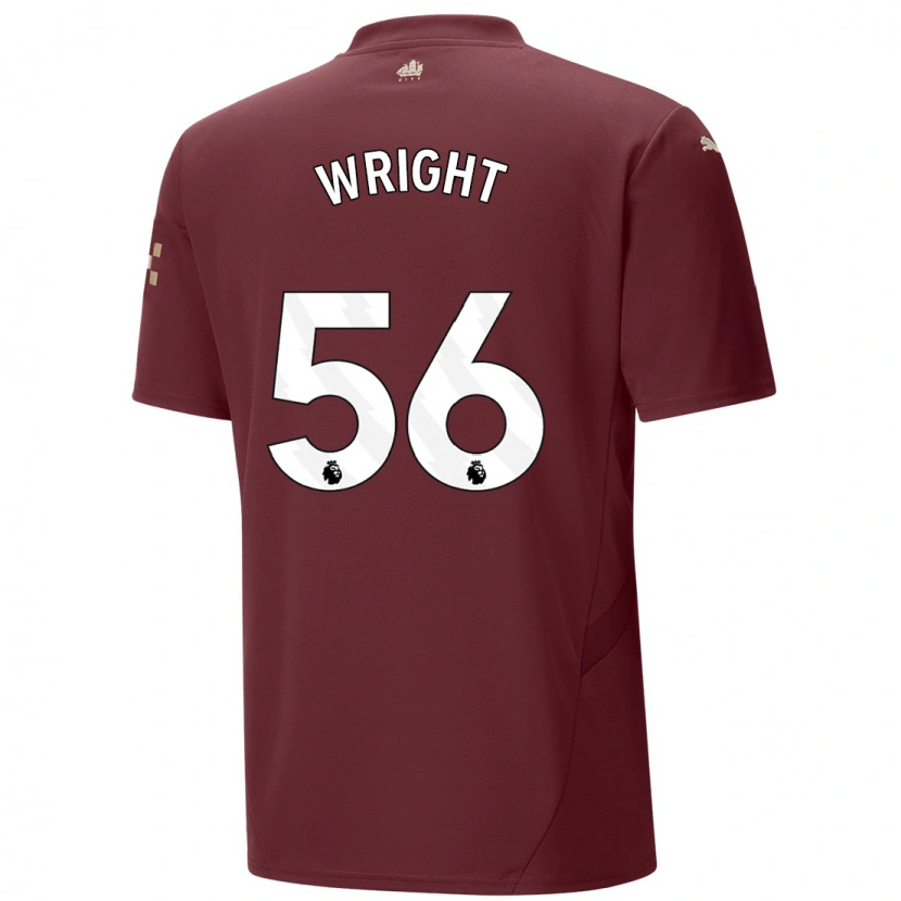 Danxen Kinder Jacob Wright #56 Kastanienbraun Ausweichtrikot Trikot 2024/25 T-Shirt Schweiz