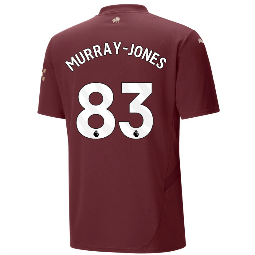 Danxen Kinder George Murray-Jones #83 Kastanienbraun Ausweichtrikot Trikot 2024/25 T-Shirt Schweiz