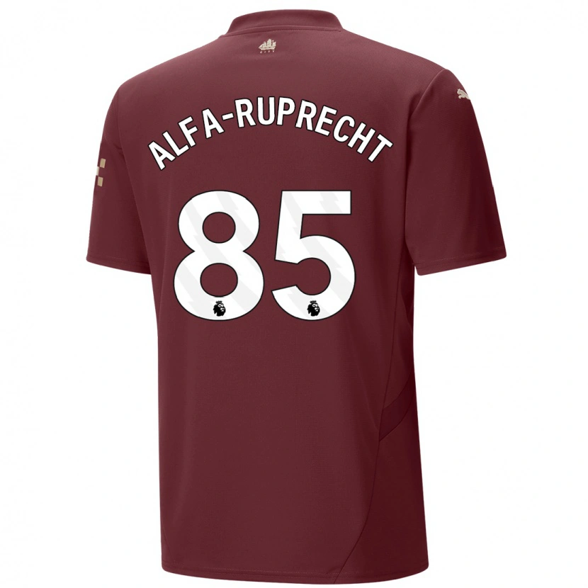 Danxen Kinder Farid Alfa-Ruprecht #85 Kastanienbraun Ausweichtrikot Trikot 2024/25 T-Shirt Schweiz