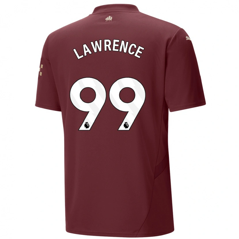 Danxen Kinder Emilio Lawrence #99 Kastanienbraun Ausweichtrikot Trikot 2024/25 T-Shirt Schweiz