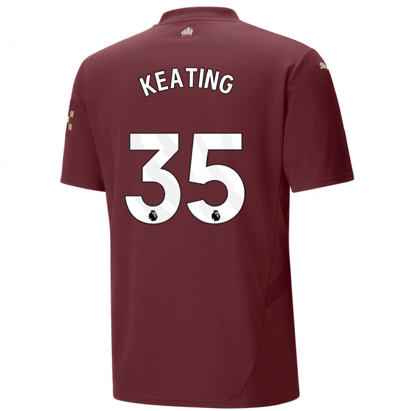 Danxen Kinder Khiara Keating #35 Kastanienbraun Ausweichtrikot Trikot 2024/25 T-Shirt Schweiz