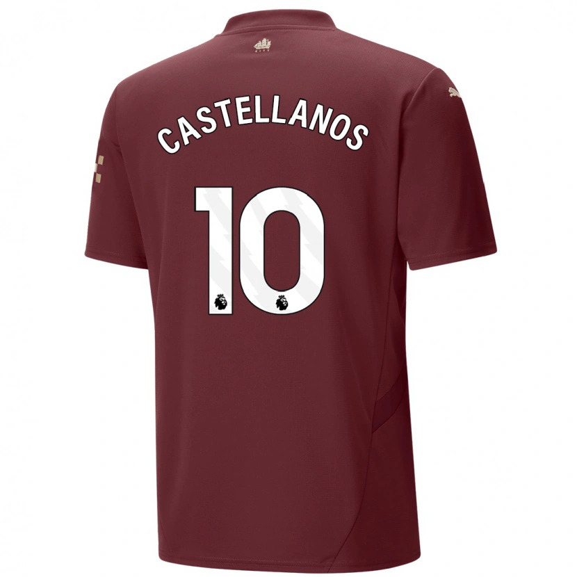 Danxen Kinder Deyna Castellanos #10 Kastanienbraun Ausweichtrikot Trikot 2024/25 T-Shirt Schweiz