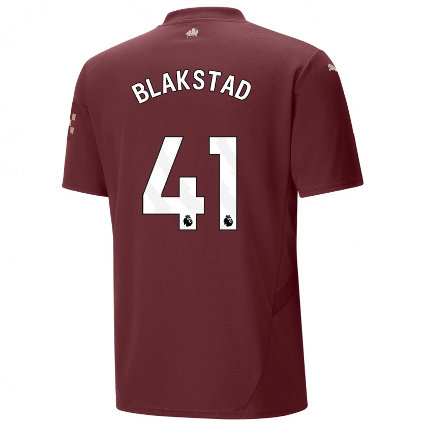 Danxen Kinder Julie Blakstad #41 Kastanienbraun Ausweichtrikot Trikot 2024/25 T-Shirt Schweiz