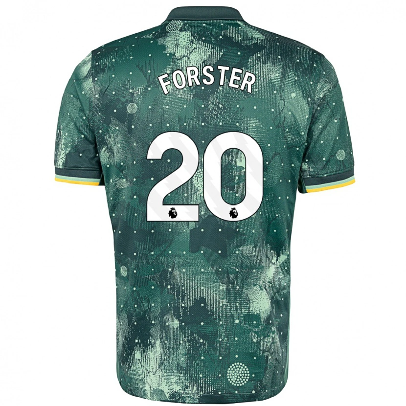 Danxen Kinder Fraser Forster #20 Mintgrün Ausweichtrikot Trikot 2024/25 T-Shirt Schweiz