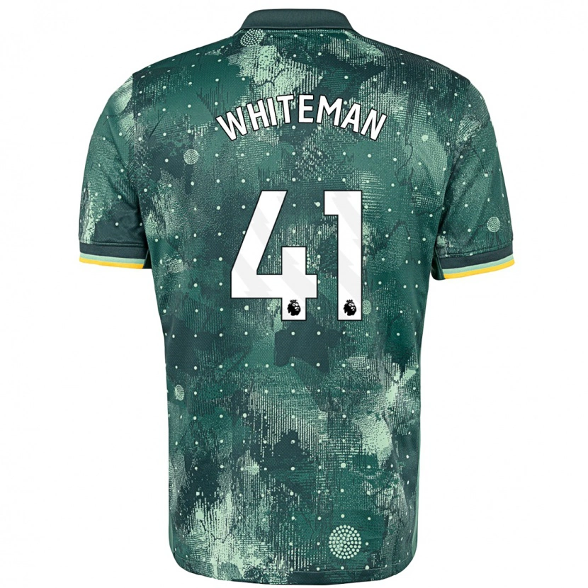 Danxen Kinder Alfie Whiteman #41 Mintgrün Ausweichtrikot Trikot 2024/25 T-Shirt Schweiz