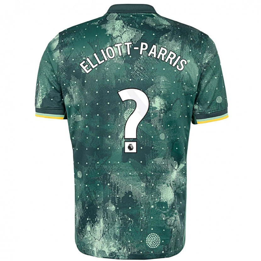 Danxen Kinder Reiss Elliott-Parris #0 Mintgrün Ausweichtrikot Trikot 2024/25 T-Shirt Schweiz