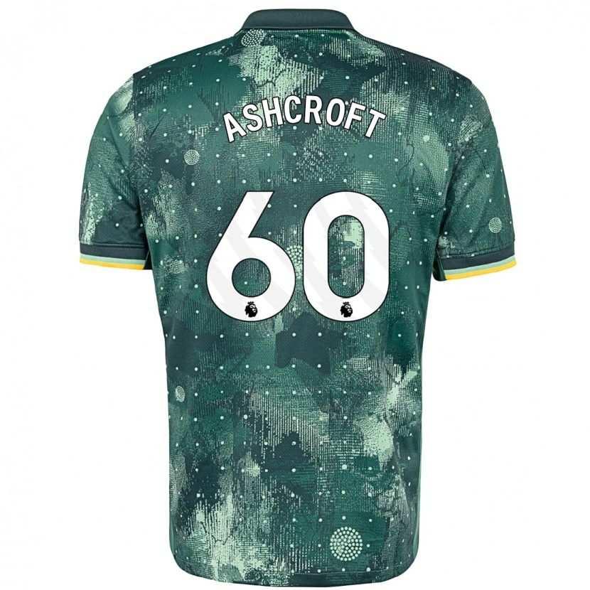 Danxen Kinder Tyrell Ashcroft #60 Mintgrün Ausweichtrikot Trikot 2024/25 T-Shirt Schweiz