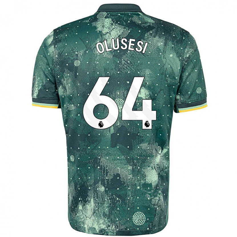 Danxen Kinder Callum Olusesi #64 Mintgrün Ausweichtrikot Trikot 2024/25 T-Shirt Schweiz