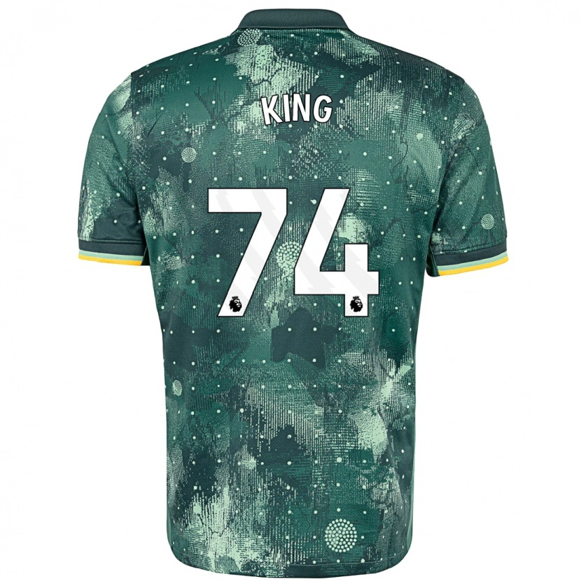 Danxen Kinder Maeson King #74 Mintgrün Ausweichtrikot Trikot 2024/25 T-Shirt Schweiz