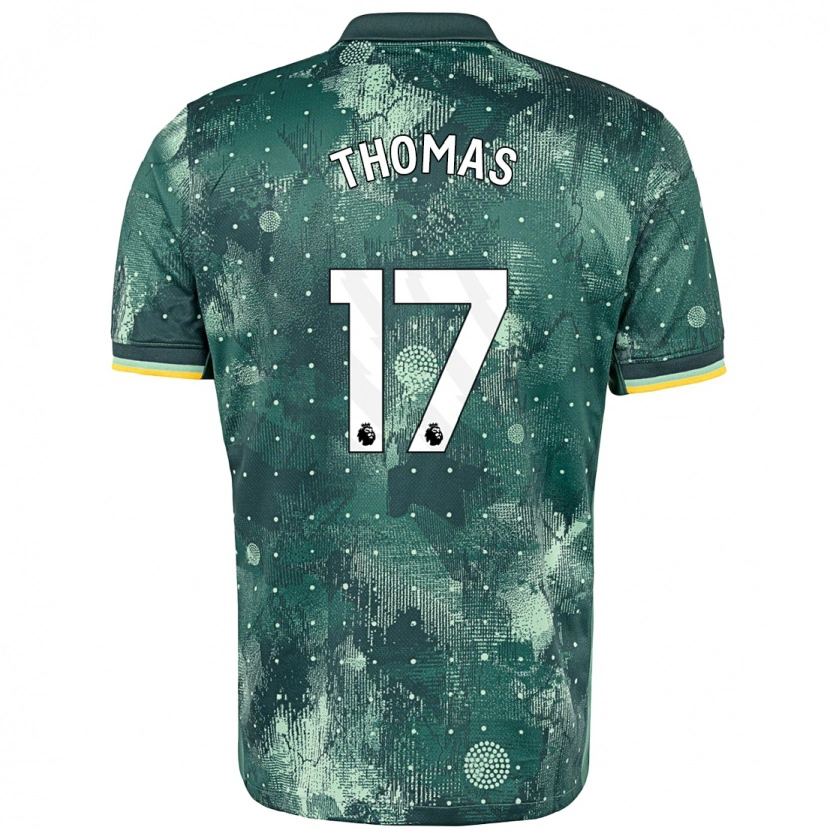 Danxen Kinder Martha Thomas #17 Mintgrün Ausweichtrikot Trikot 2024/25 T-Shirt Schweiz