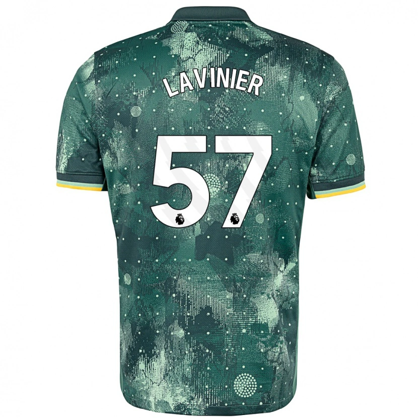 Danxen Kinder Marcel Lavinier #57 Mintgrün Ausweichtrikot Trikot 2024/25 T-Shirt Schweiz