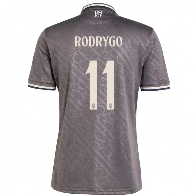 Danxen Kinder Rodrygo #11 Anthrazit Ausweichtrikot Trikot 2024/25 T-Shirt Schweiz