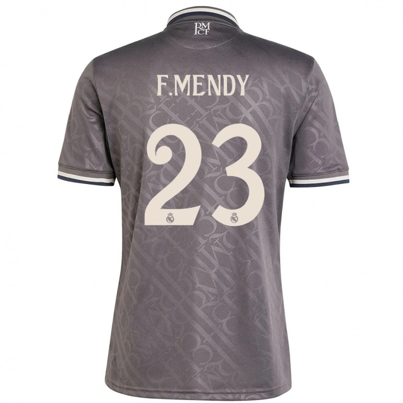 Danxen Kinder Ferland Mendy #23 Anthrazit Ausweichtrikot Trikot 2024/25 T-Shirt Schweiz