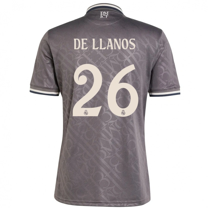 Danxen Kinder Hugo De Llanos #26 Anthrazit Ausweichtrikot Trikot 2024/25 T-Shirt Schweiz