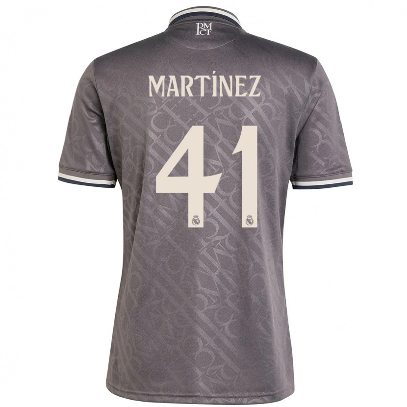 Danxen Kinder Joan Martínez #41 Anthrazit Ausweichtrikot Trikot 2024/25 T-Shirt Schweiz