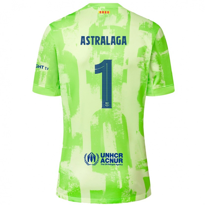 Danxen Kinder Ander Astralaga #1 Limettengrün Ausweichtrikot Trikot 2024/25 T-Shirt Schweiz