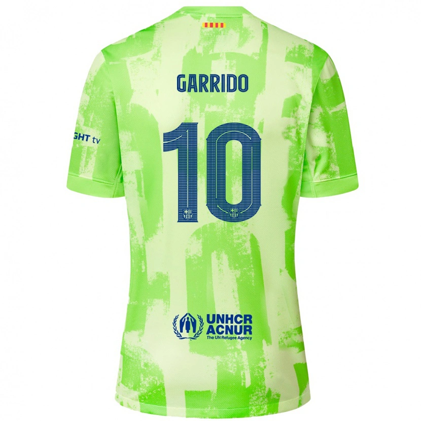 Danxen Kinder Aleix Garrido #10 Limettengrün Ausweichtrikot Trikot 2024/25 T-Shirt Schweiz